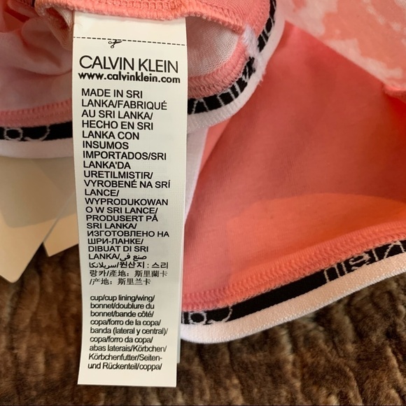 Calvin Klein Tie Dye Bra - Picture 6 of 7